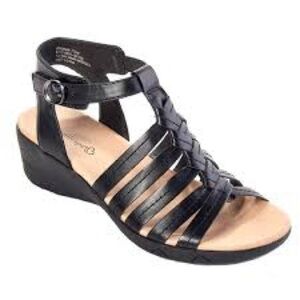 Baretraps Black Jamie Sandals. Size 7, NWOT